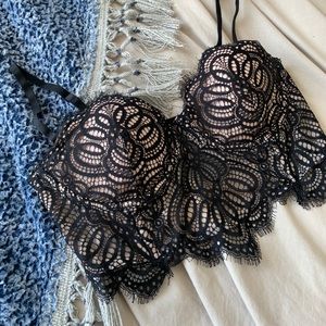 DYNAMITE Lace Bra Top
